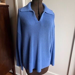 Shaker Stitch Cotton Polo Sweater by J. Crew